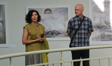Kelmės kultūros centro Juozo Liaudanskio galerijoje dviejų garsių menininkų parodos